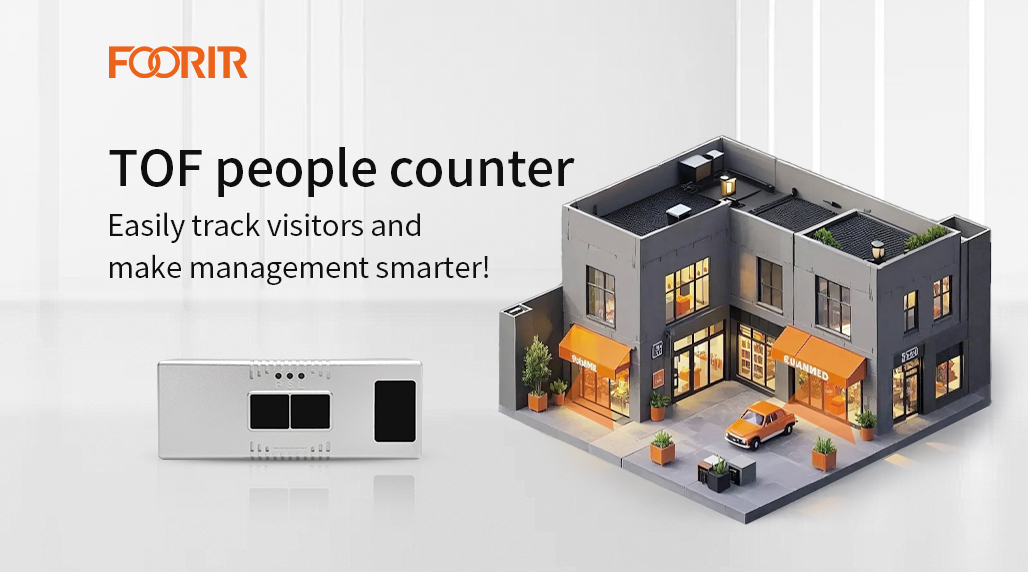 TOF people counter: Easily track visitors and make management smarter!
