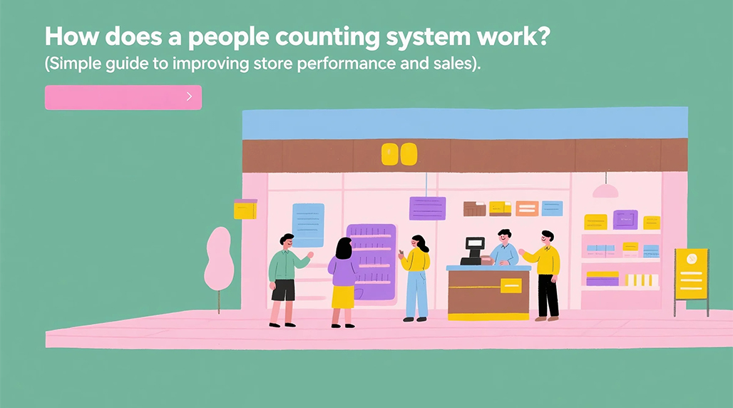 How does a people counting system work? (Simple guide to improving store performance and sales)