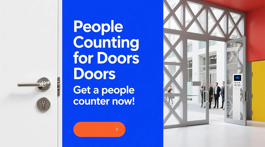 People Counting for Doors: Get a people counter now!