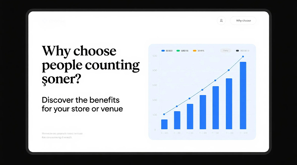 Why choose people counting soner? Discover the benefits for your store or venue.