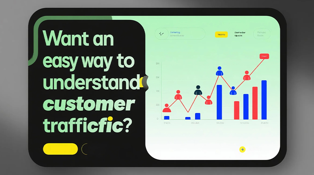 Want an easy way to understand customer traffic? A people counting device provides simple data to help you manage better.