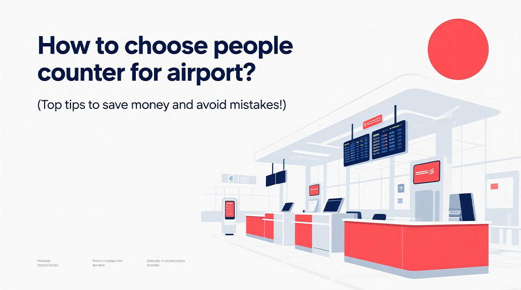 How to choose people counter for airport? (Top tips to save money and avoid mistakes!)