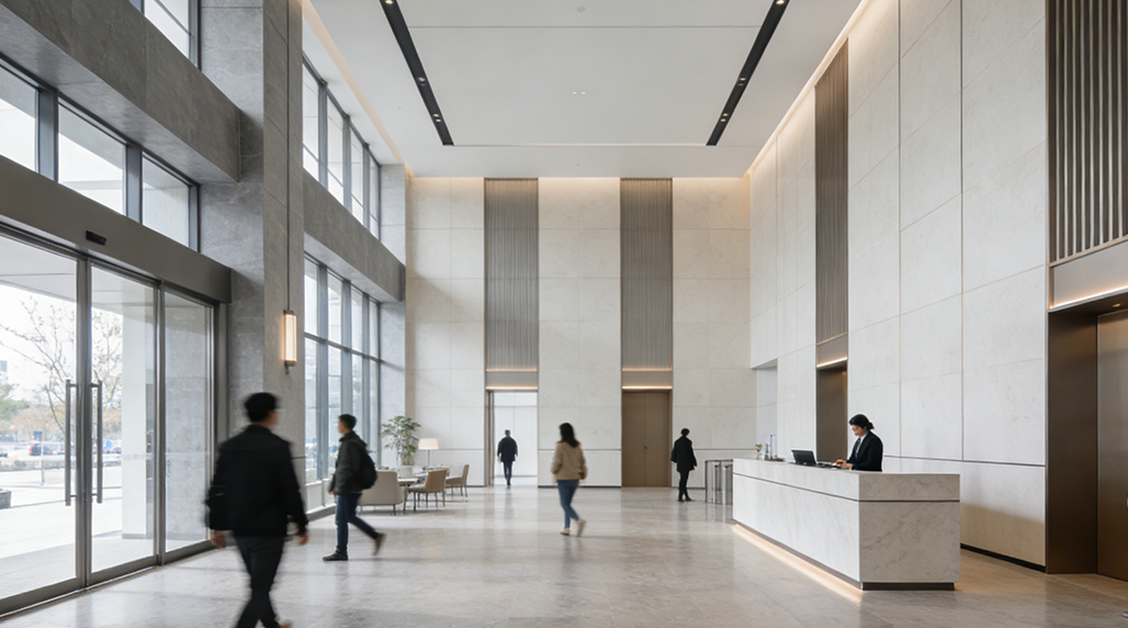 Buy the perfect apartment building lobby people counter here