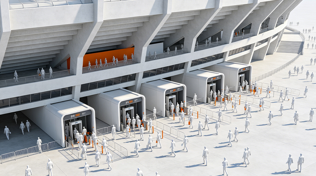 Top rated entrance counter for stadium turnstile for high traffic control.