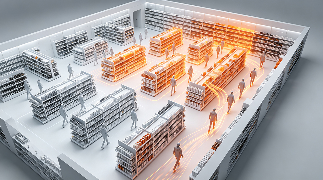 Why foot traffic heat map is important for your offline shop？